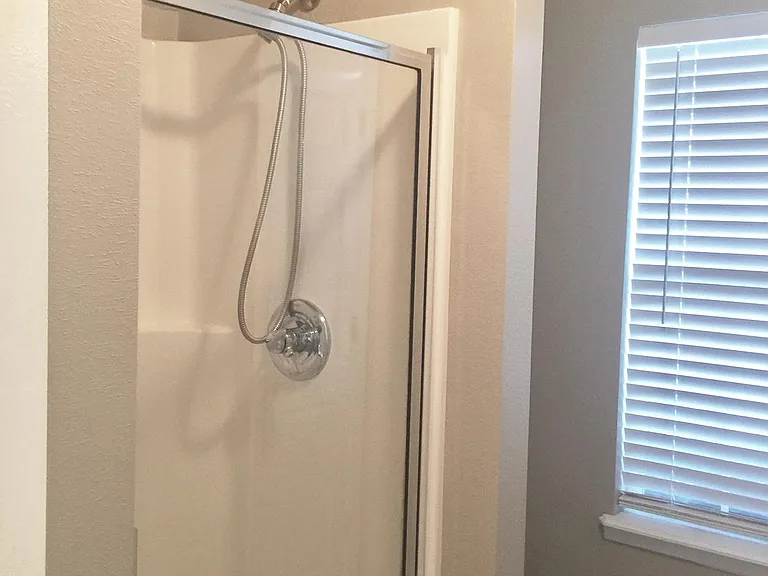 Walk-in Shower & Garden Tub in Master