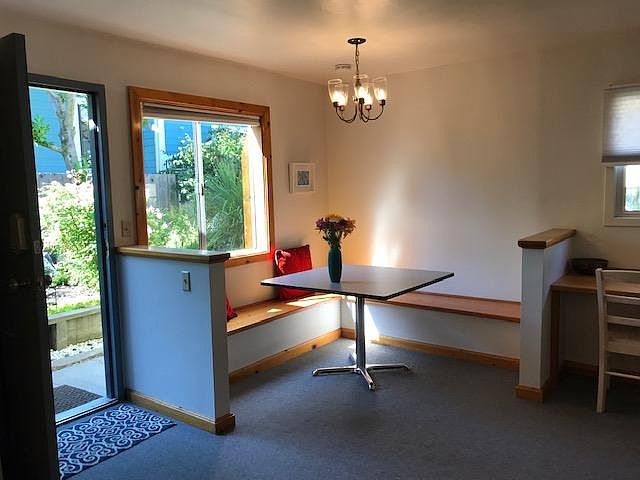 Entrance and dining area