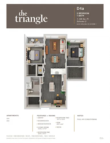 Floor plan D4A