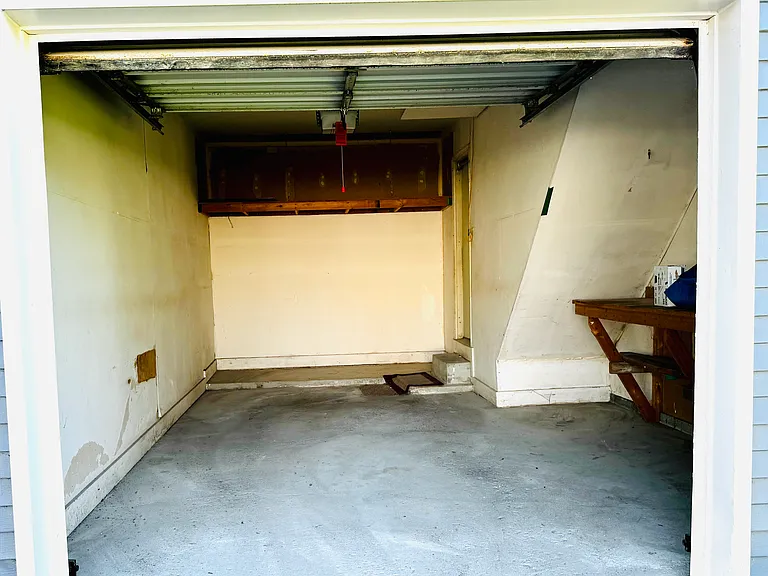 Garage with Extra Storage Shelf