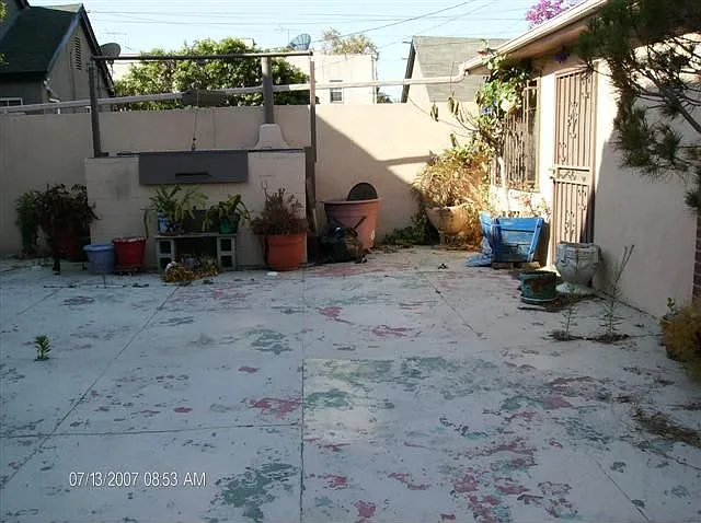 Back Yard View