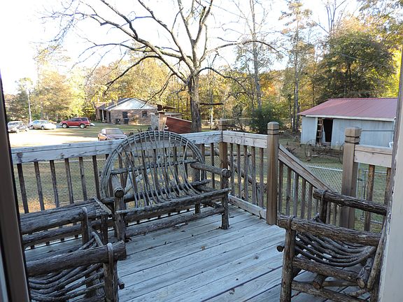 Deck and storage building