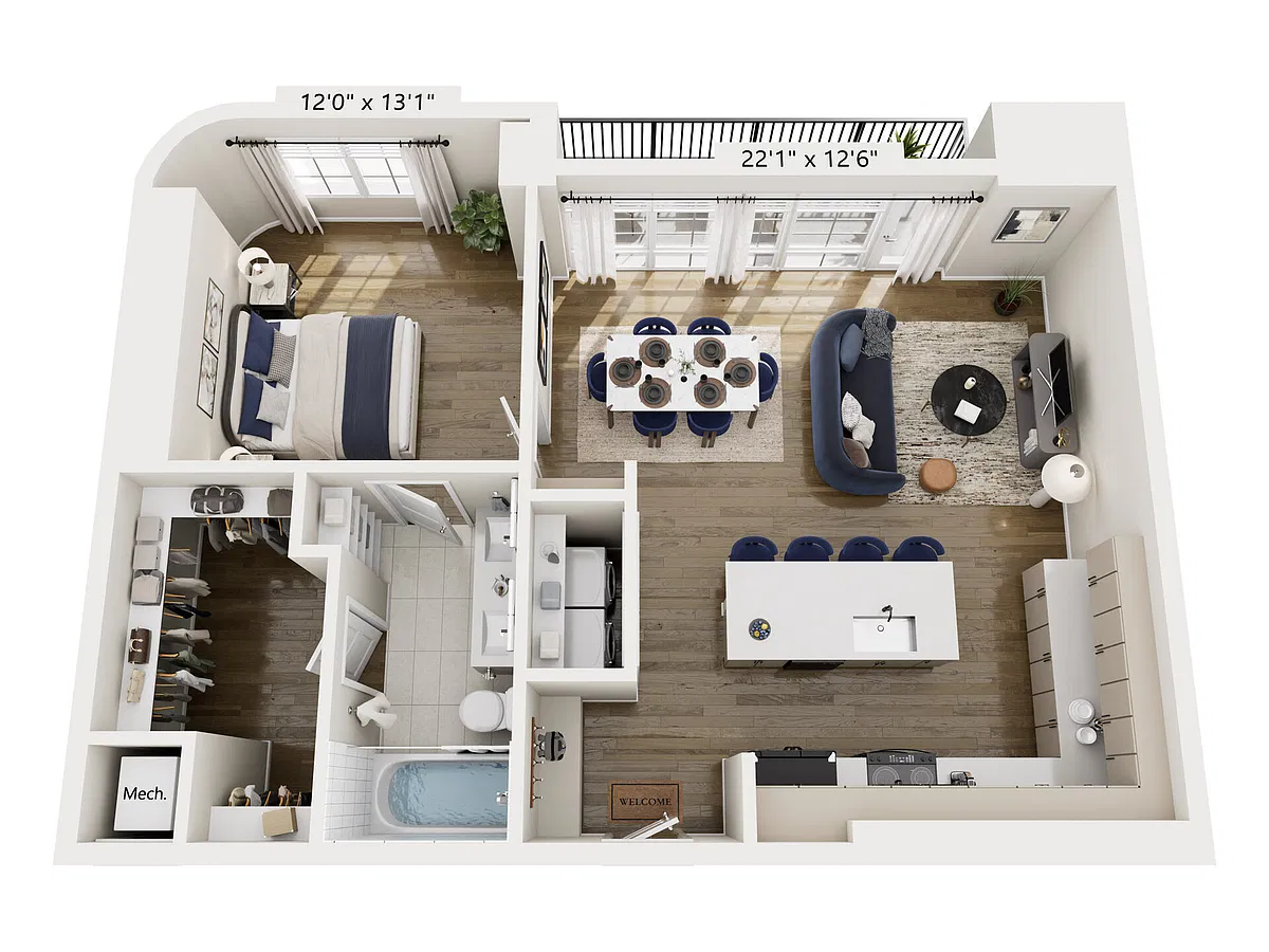 Floor plan FL1.1
