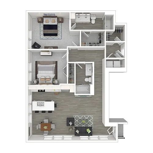 Floor plan B15 Waverly