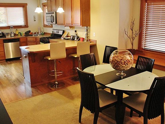 Kitchen and Dining Room area