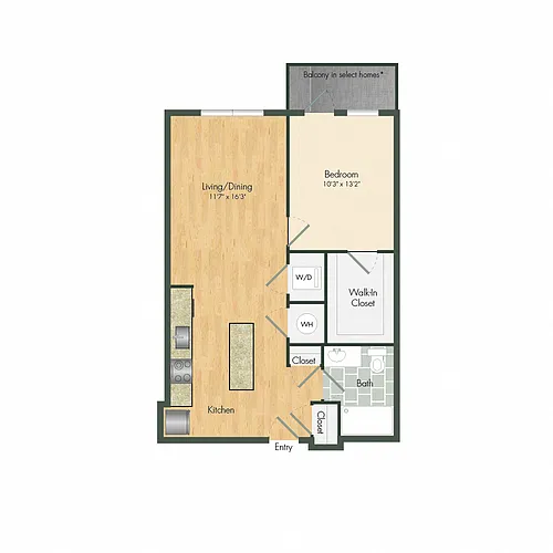 Floor plan A1A