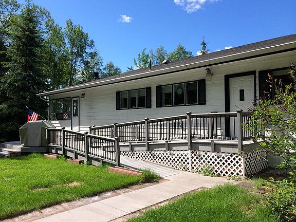 Back of house with ramp