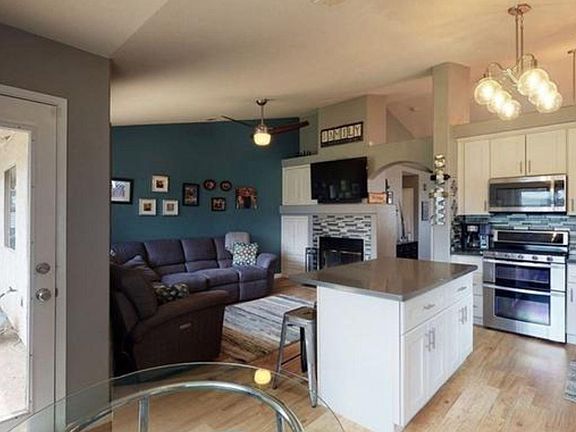 Family room & kitchen