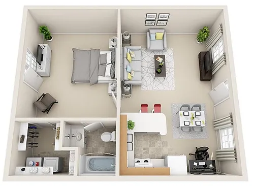 Floor plan Renovated Primrose Blvd