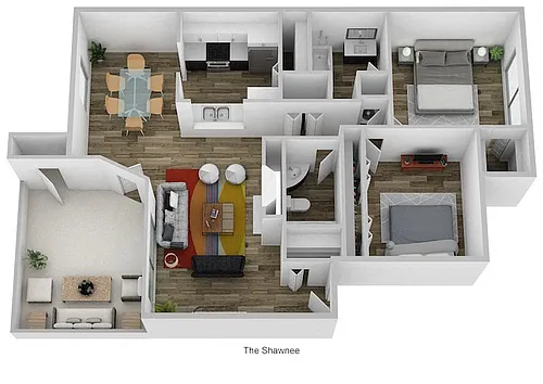 Floor plan The Shawnee