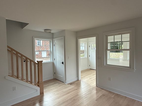 View from main living area towards the front porch