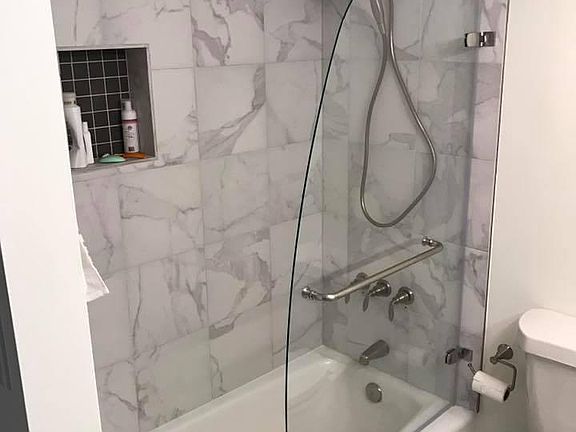 Marble shower