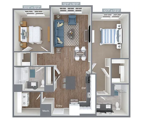Floor plan B5-1158