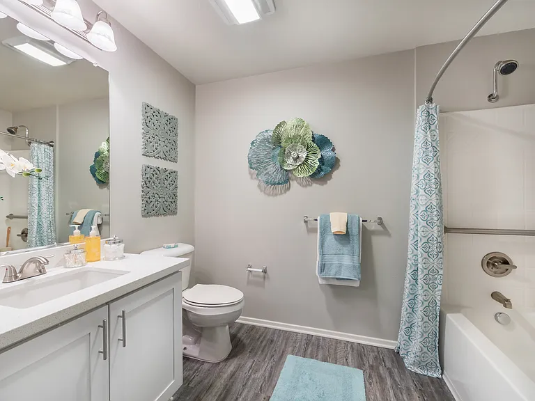 Spacious Model Bathroom