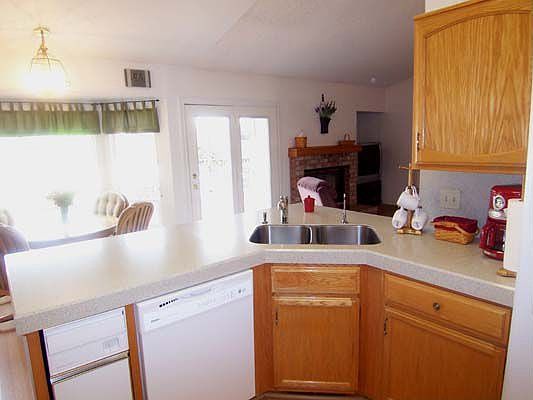 Kitchen Opens to Family Room