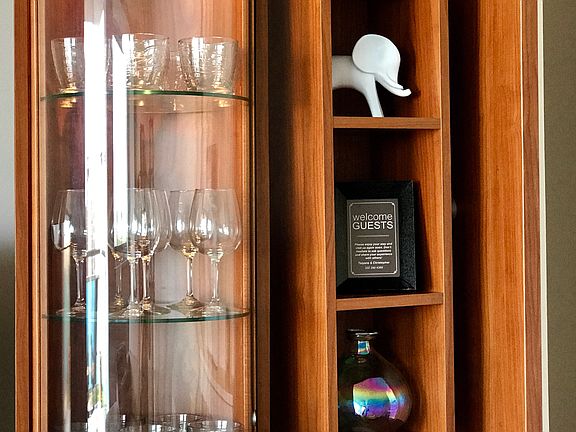 Living area bar