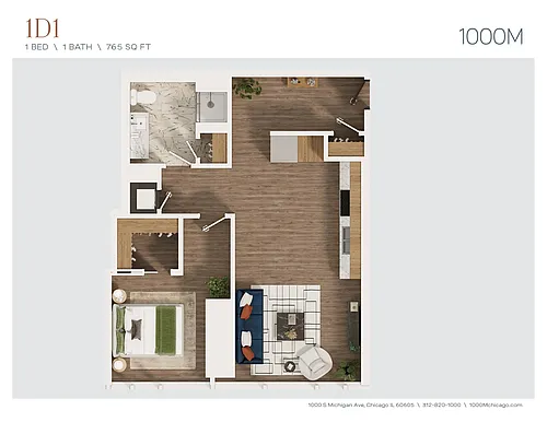 Floor plan 1D1