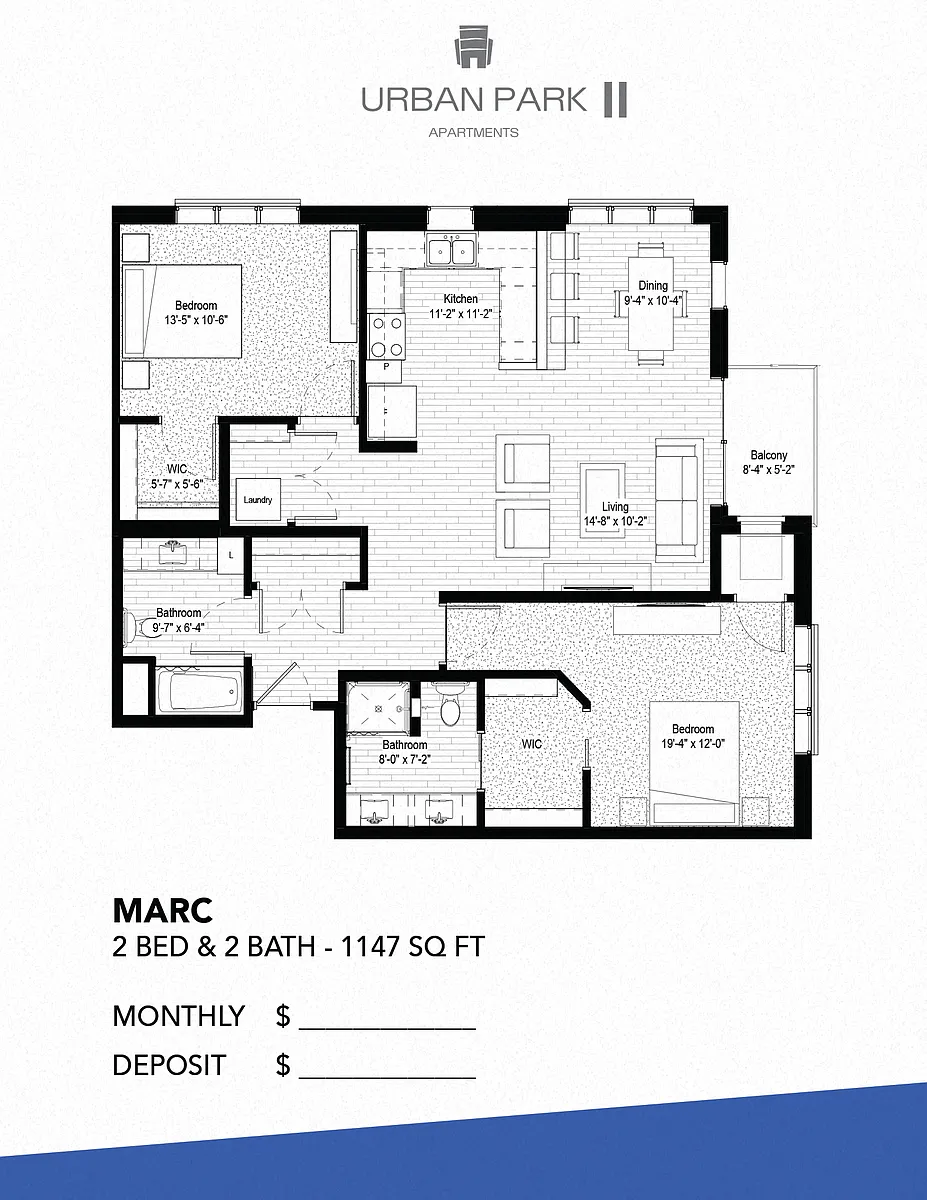 Floor plan UPII - Marc