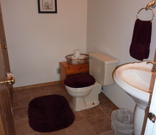 Half bath on main floor