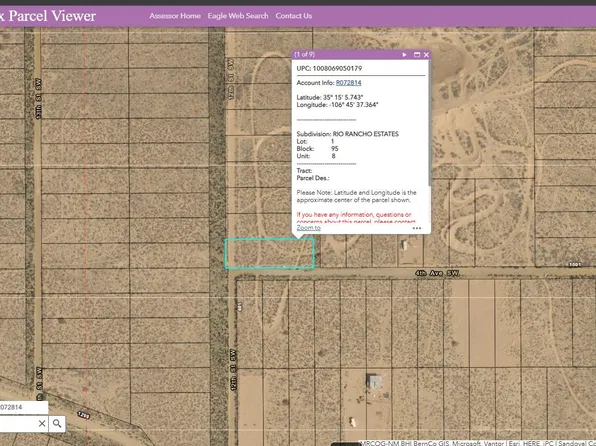 12th U 8 B 95 L 1 St SW, Rio Rancho, NM 87124