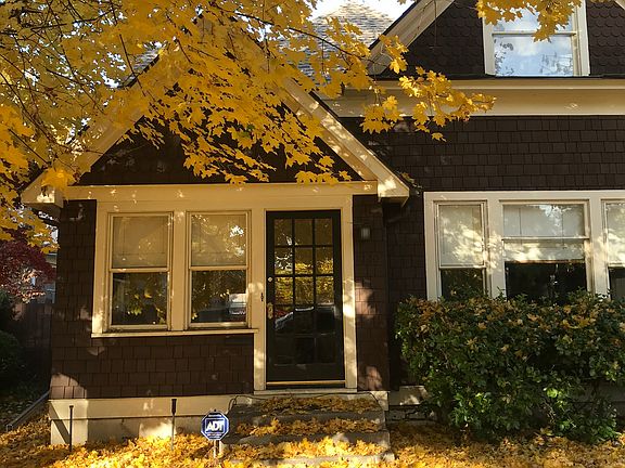 Front exterior facing Warm Springs Ave