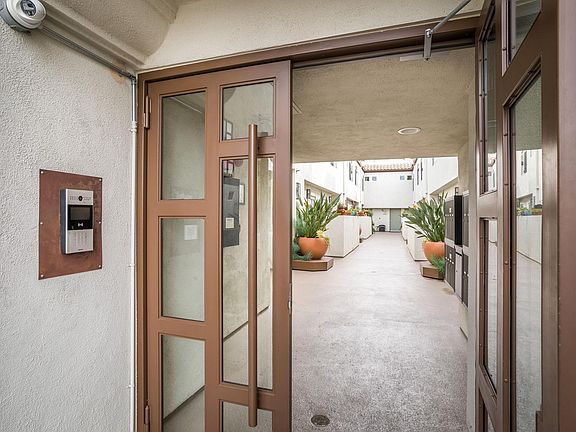 Secure entrance into lovely courtyard