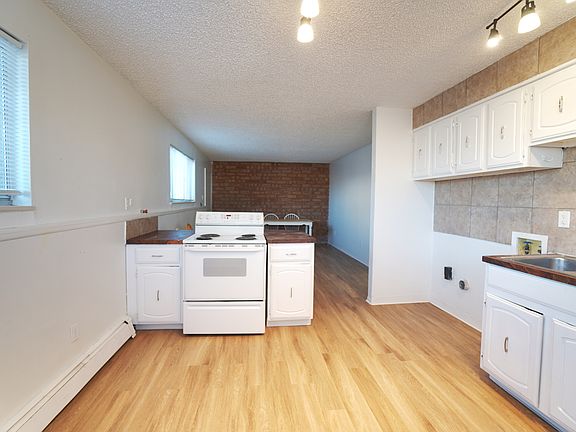 Kitchen view to living room