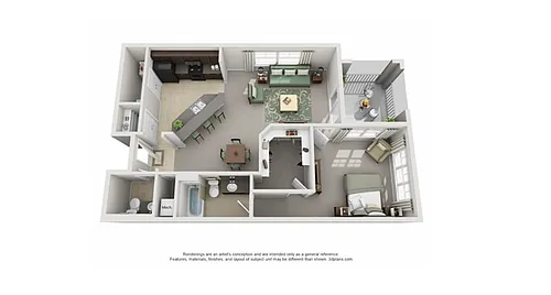 Floor plan A1