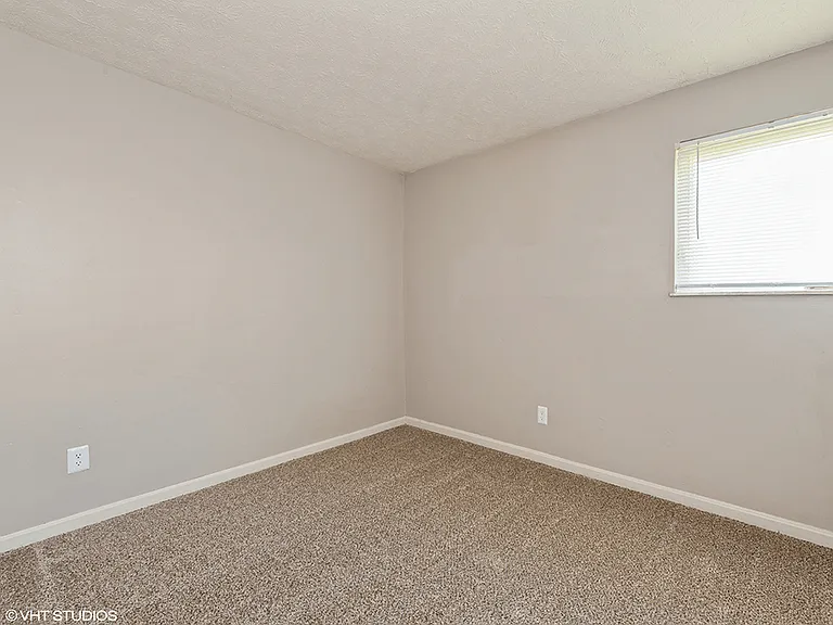 Cozy Bedroom with Carpeting