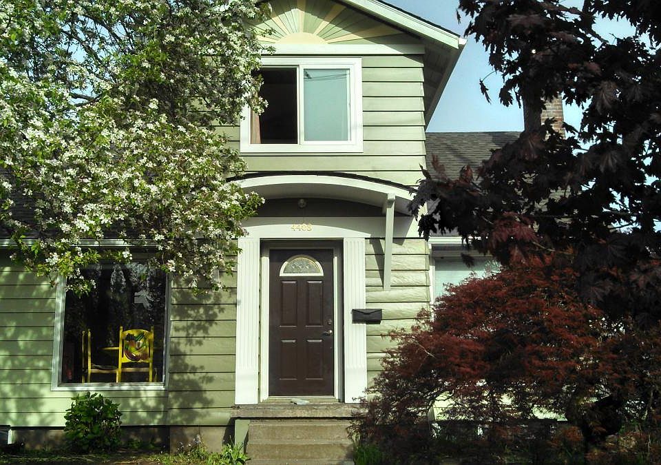 Front of house (basement apt entrance off driveway)