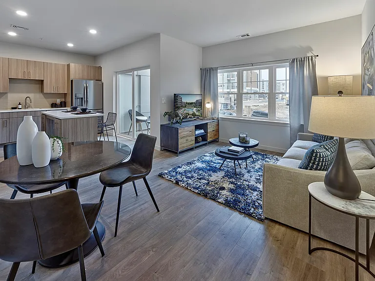 Experience modern urban living in style with this beautifully designed open-concept space.