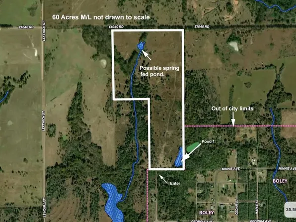Walnut St, Boley, OK 74829