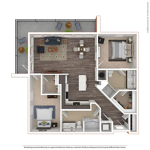 Floor plan B3