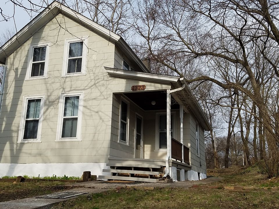Front exterior, looking NE