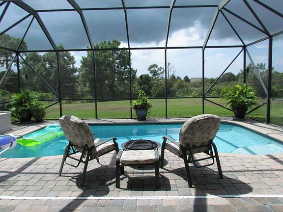 Pool Overlooking Preserve