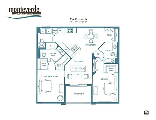 Floor plan The Provencia