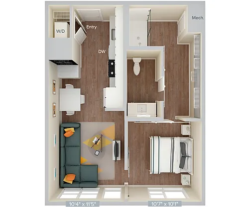Floor plan AM01-578
