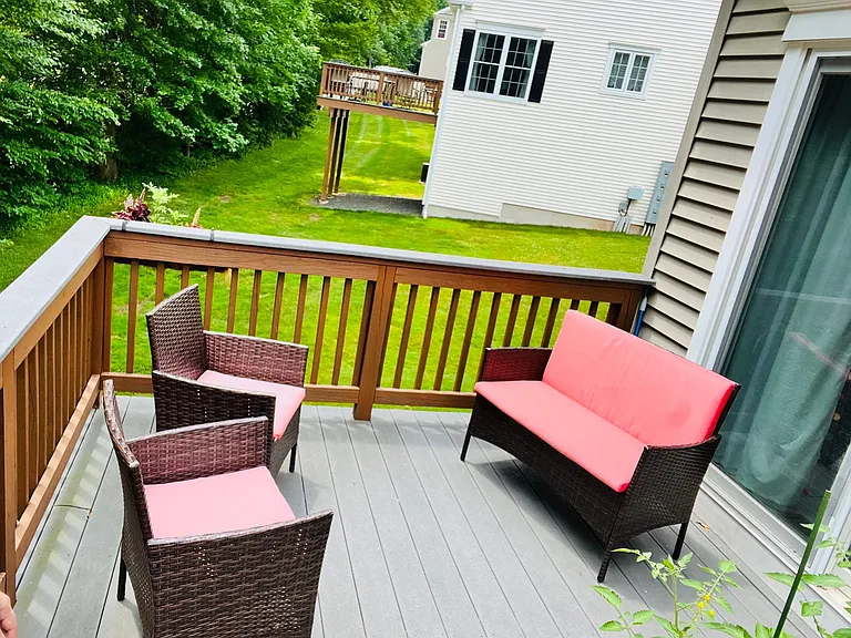 Private deck for relaxing