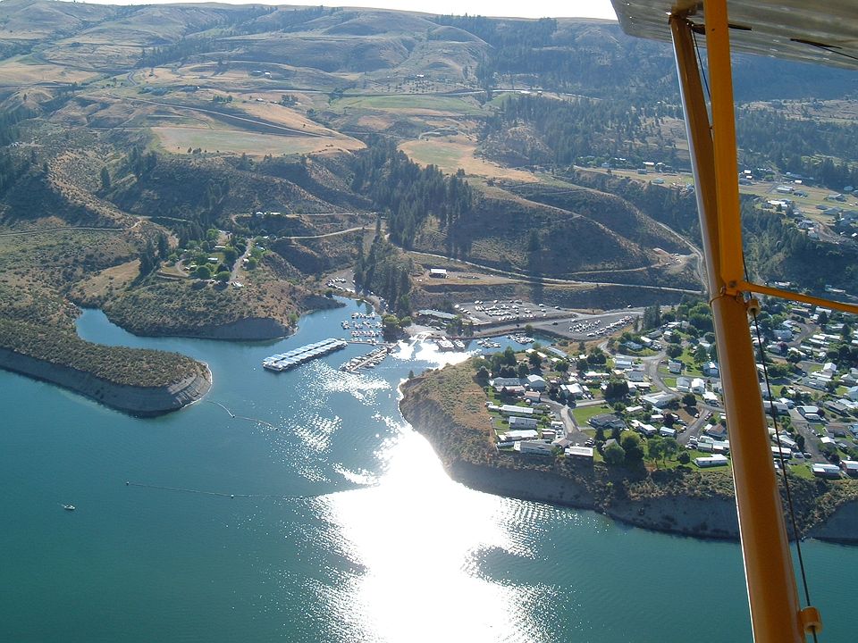 Marina - Airport upper right