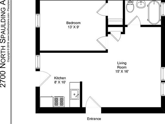 2nd image of 2700 N Spaulding Ave APT 3EE