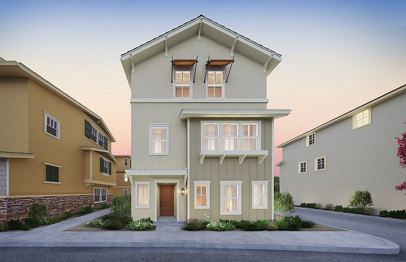 Plan 2 Napa Valley Cottage Exterior A