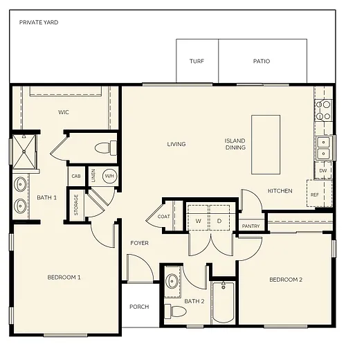 Floor plan B2