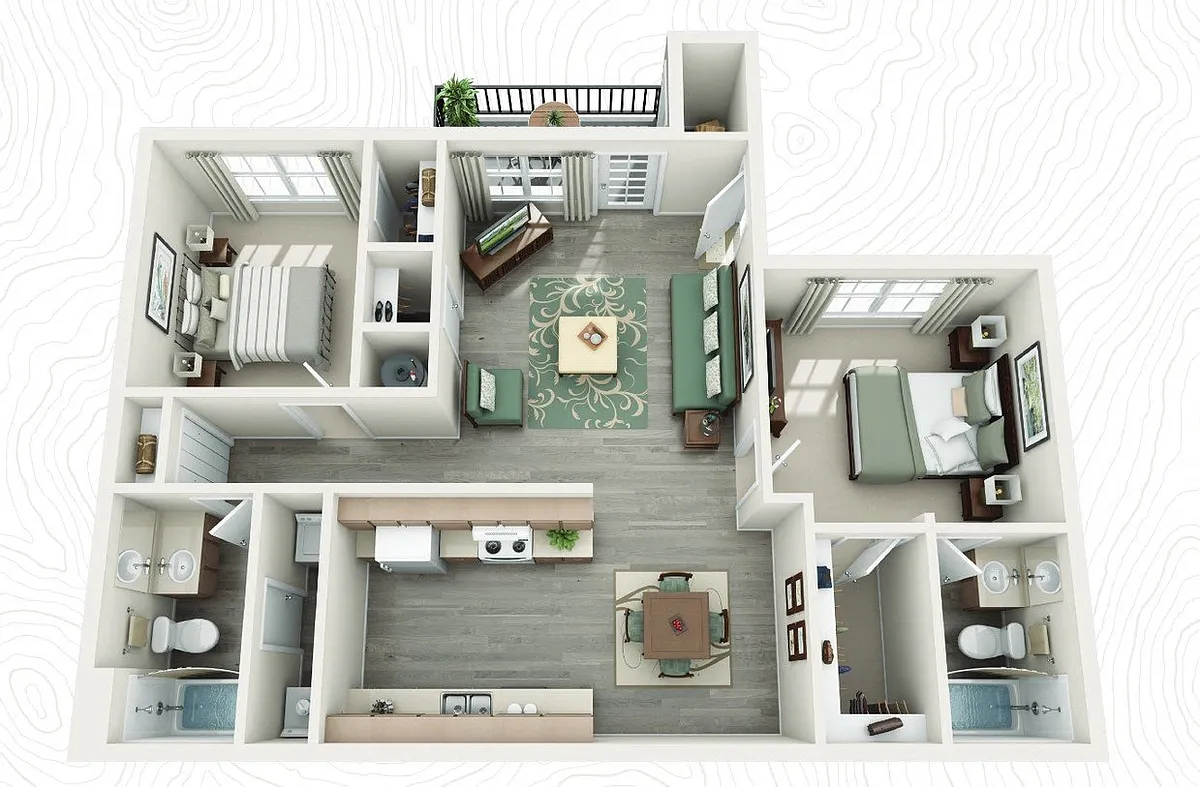 Floor plan B