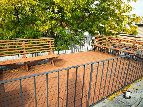 Private roof top patio