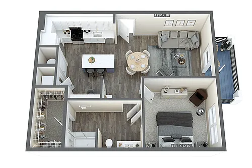 Floor plan Harding