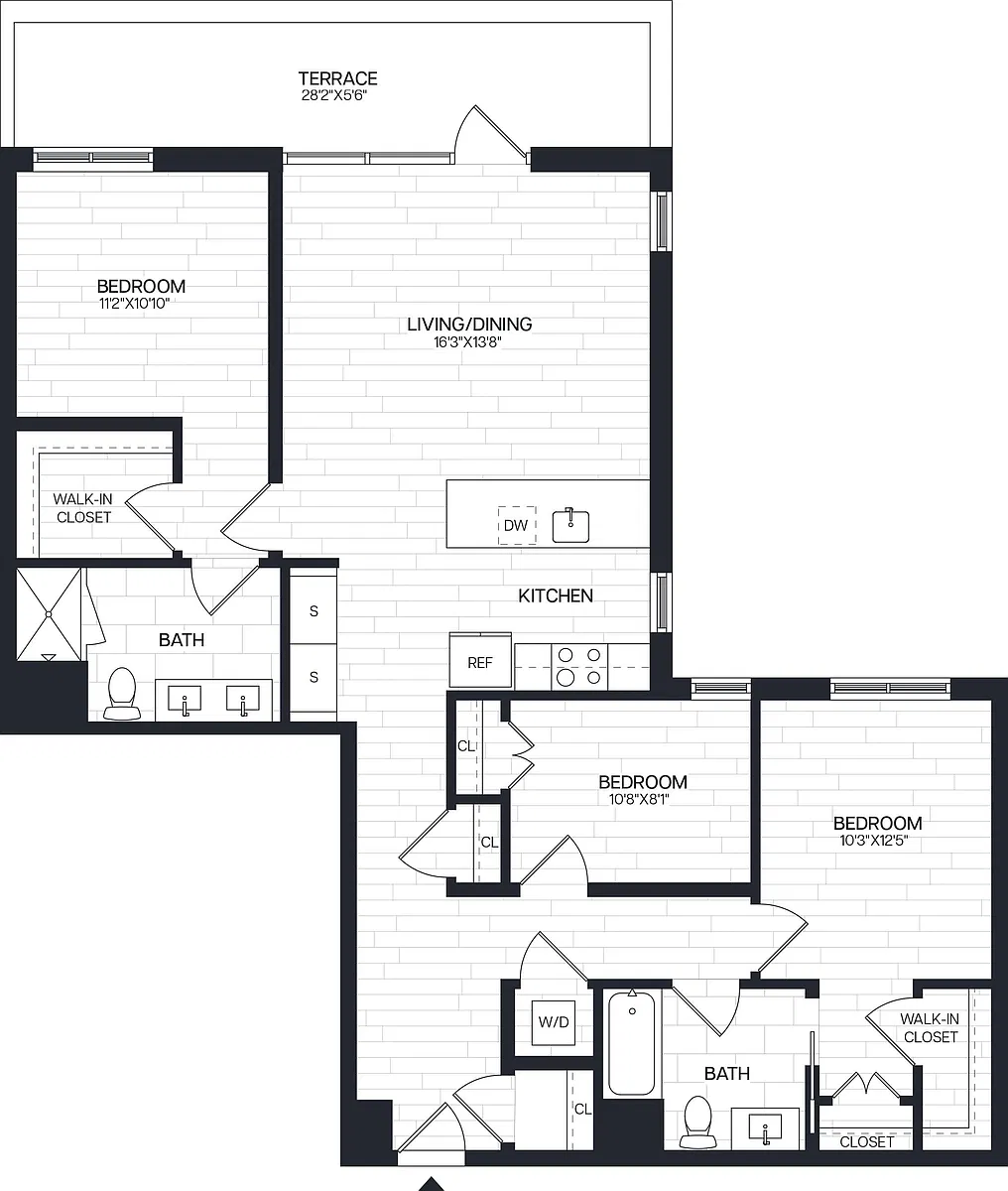 Floor plan C1PH