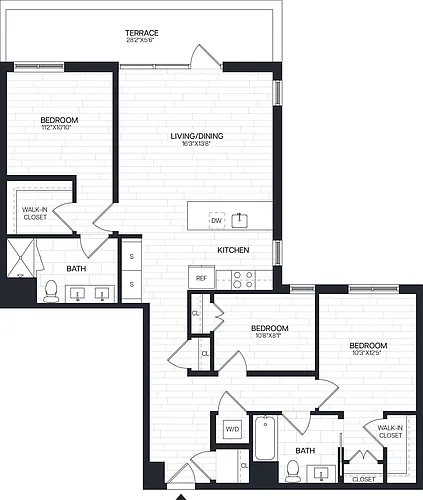 Floor plan C1PH