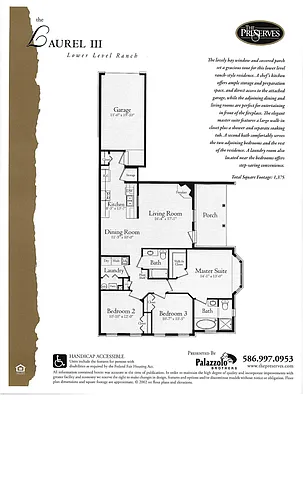 Floor plan The Laurel III