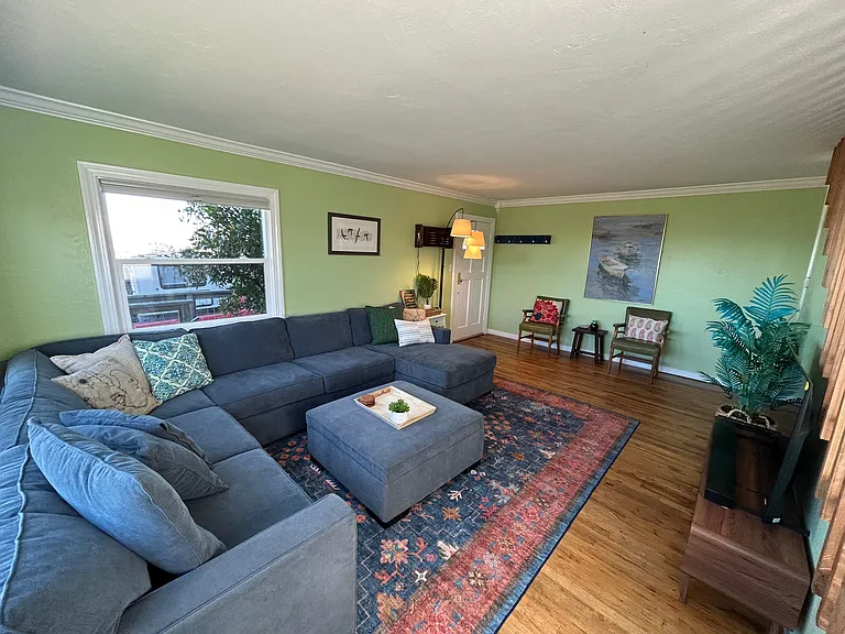 Livingroom from stair landing