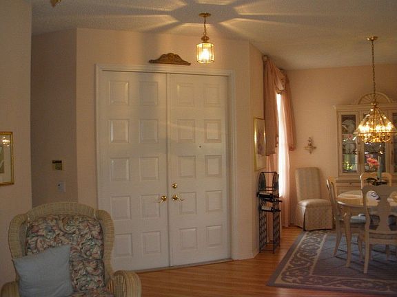 Front double door entry